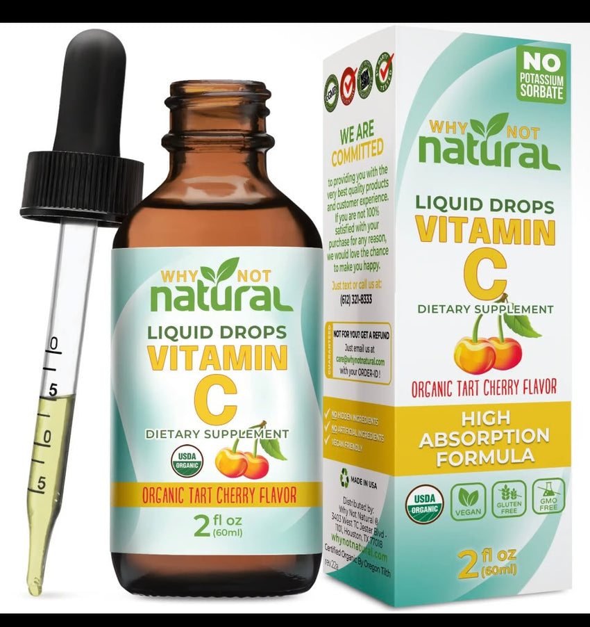 Vitamin C drops 2oz