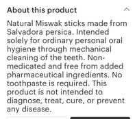 Miswak Stick
