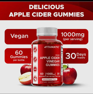Apple Cider Vinegar Gunmies (60)