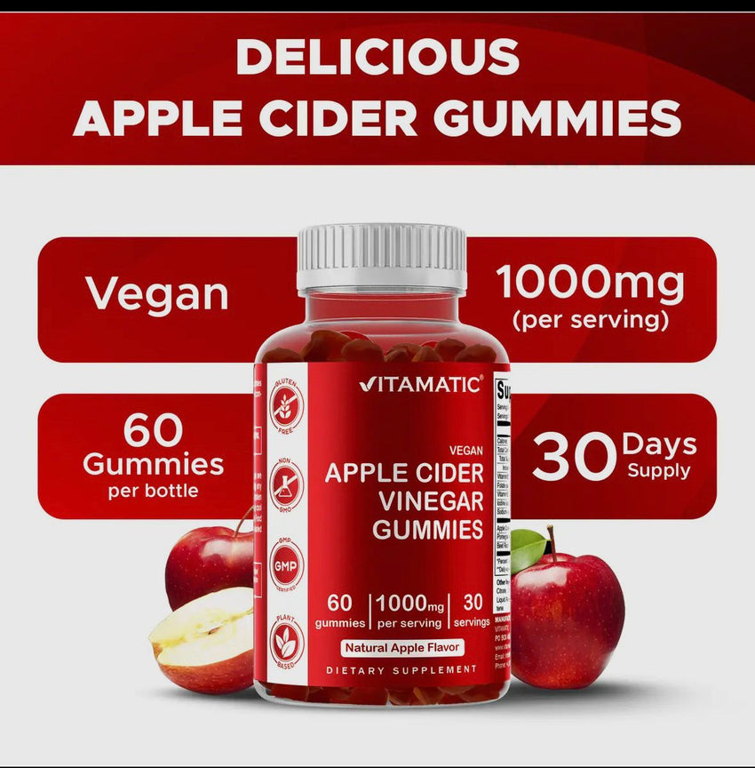Apple Cider Vinegar Gunmies (60)