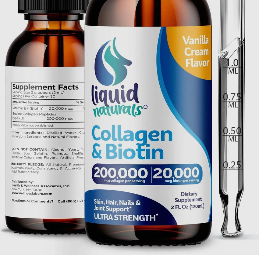 Collagen & Biotin Luis drops (skin , hair , nail & joint support) 2oz