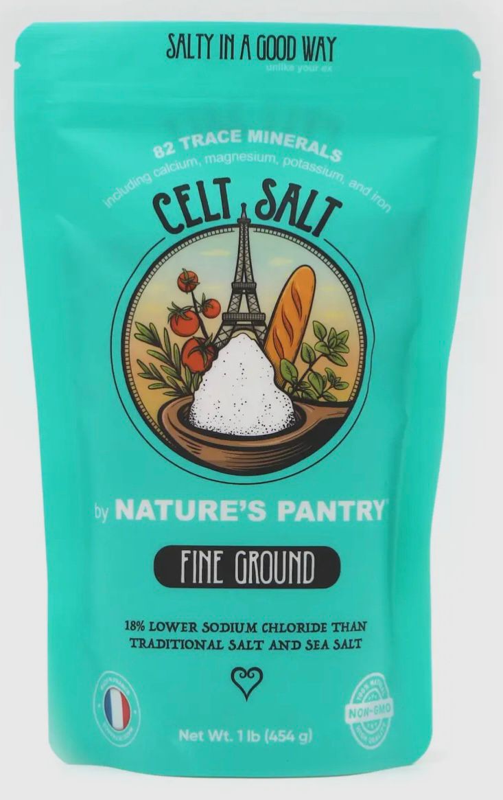 Celtic Sea Salt (fine grain ) 16oz
