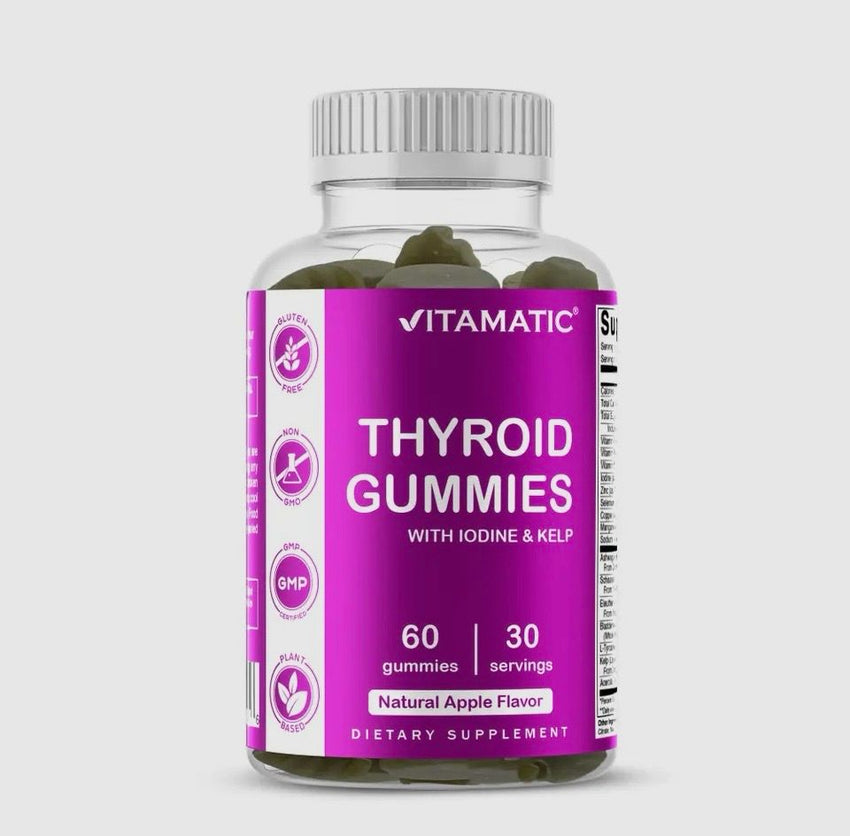 Thyroid Gummies with Iodine & Kelp (60)