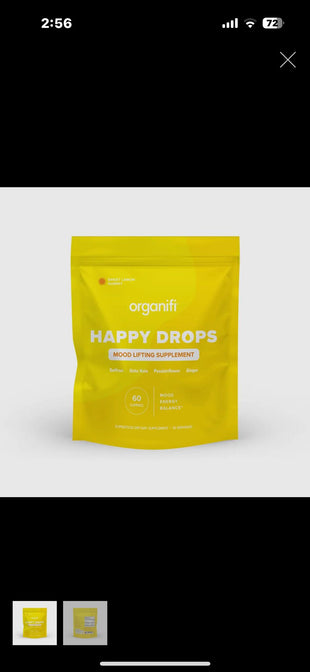 Happy Drops (60) Mood Lifting (ginger, saffron, gotu kola, passion flower )