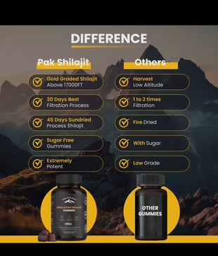 Shilajit Gummies (60)