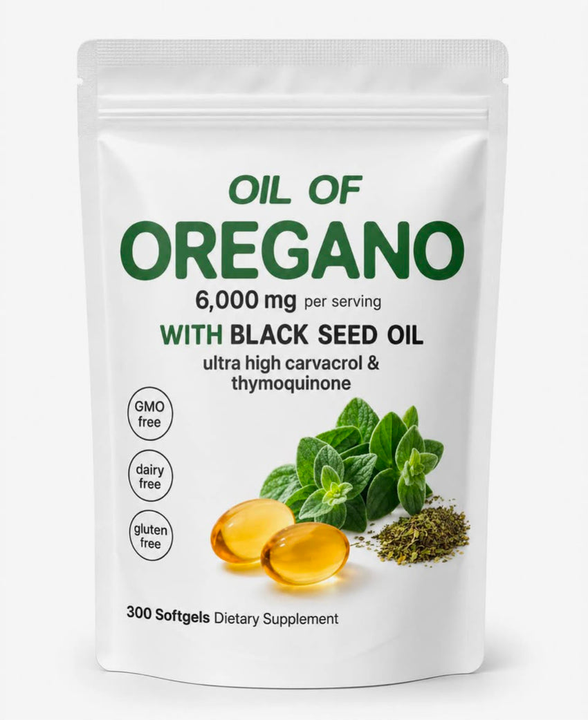 Oil of Oregano with Black Seed Oil (300 ct)