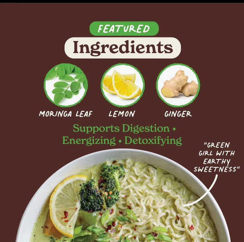 Moringa & Lemon & Ginger Premium Broth 34g