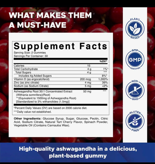 Ashwagandha Gummies (60)