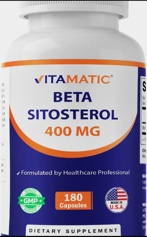 Beta Sitosterol Capsules 400mg (180)