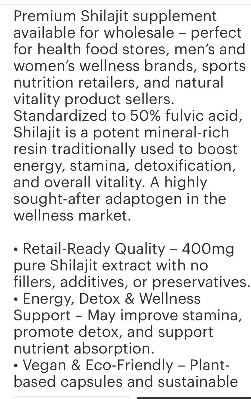 Shilajit Capsules (60)