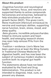 Lion Mane Drops 2oz