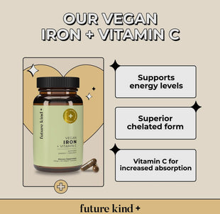 Vegan Iron Supplements 30 Capsules