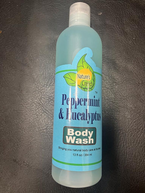 Peppermint & Eucalyptus Body Wash 13oz