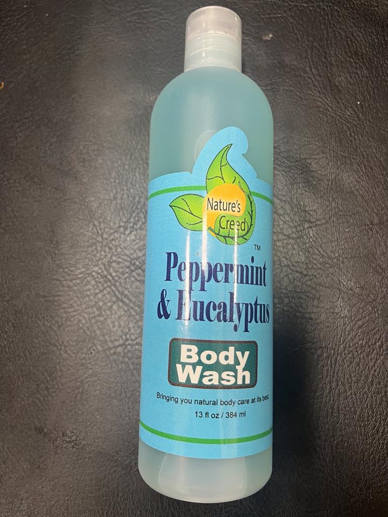 Peppermint & Eucalyptus Body Wash 13oz