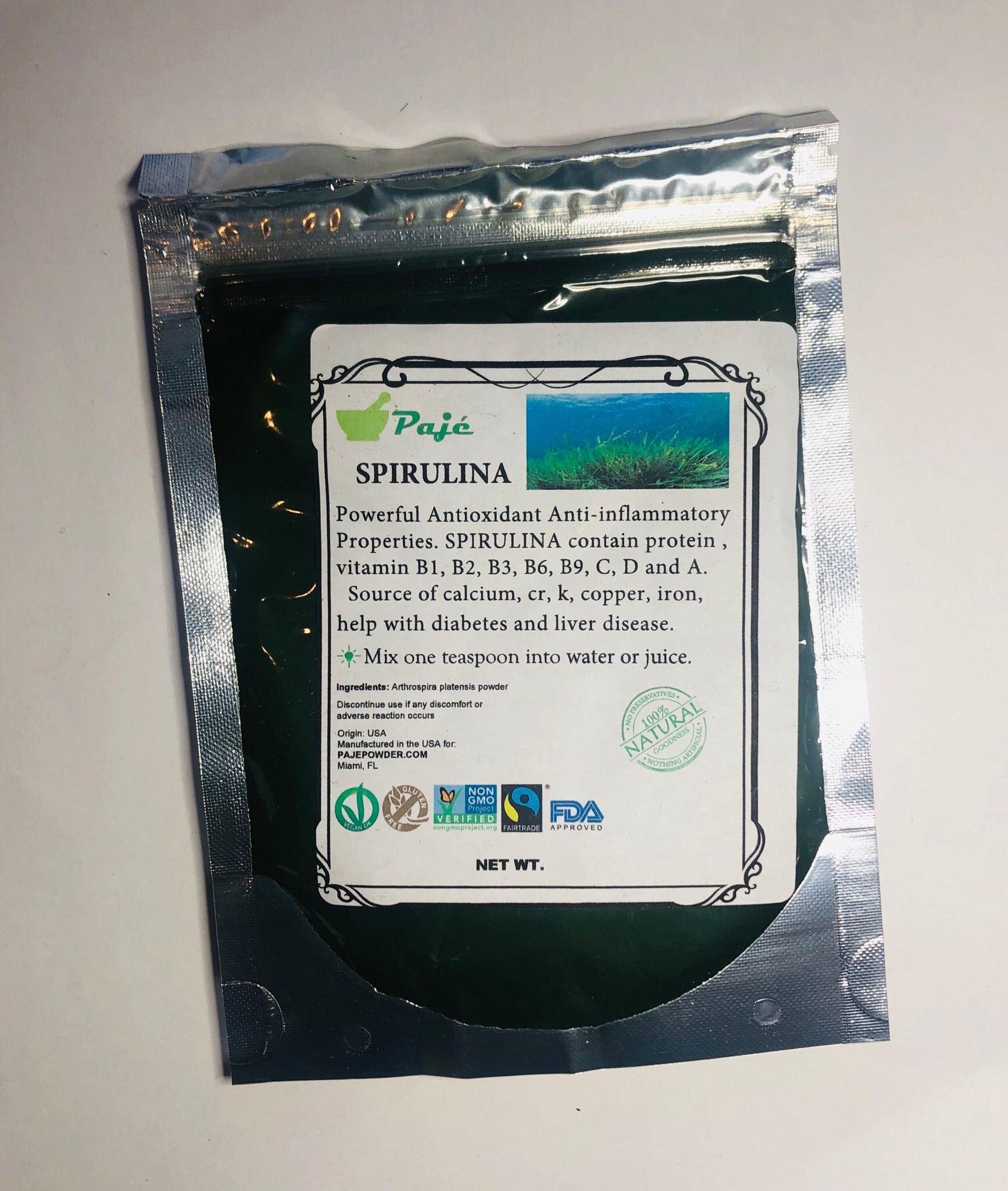 Spirulina 4oz