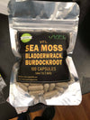 Sea Moss, Bladderwrack, Burdockroot Capsules (100 capsules)