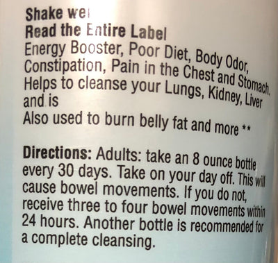 1 Day Detox 8oz