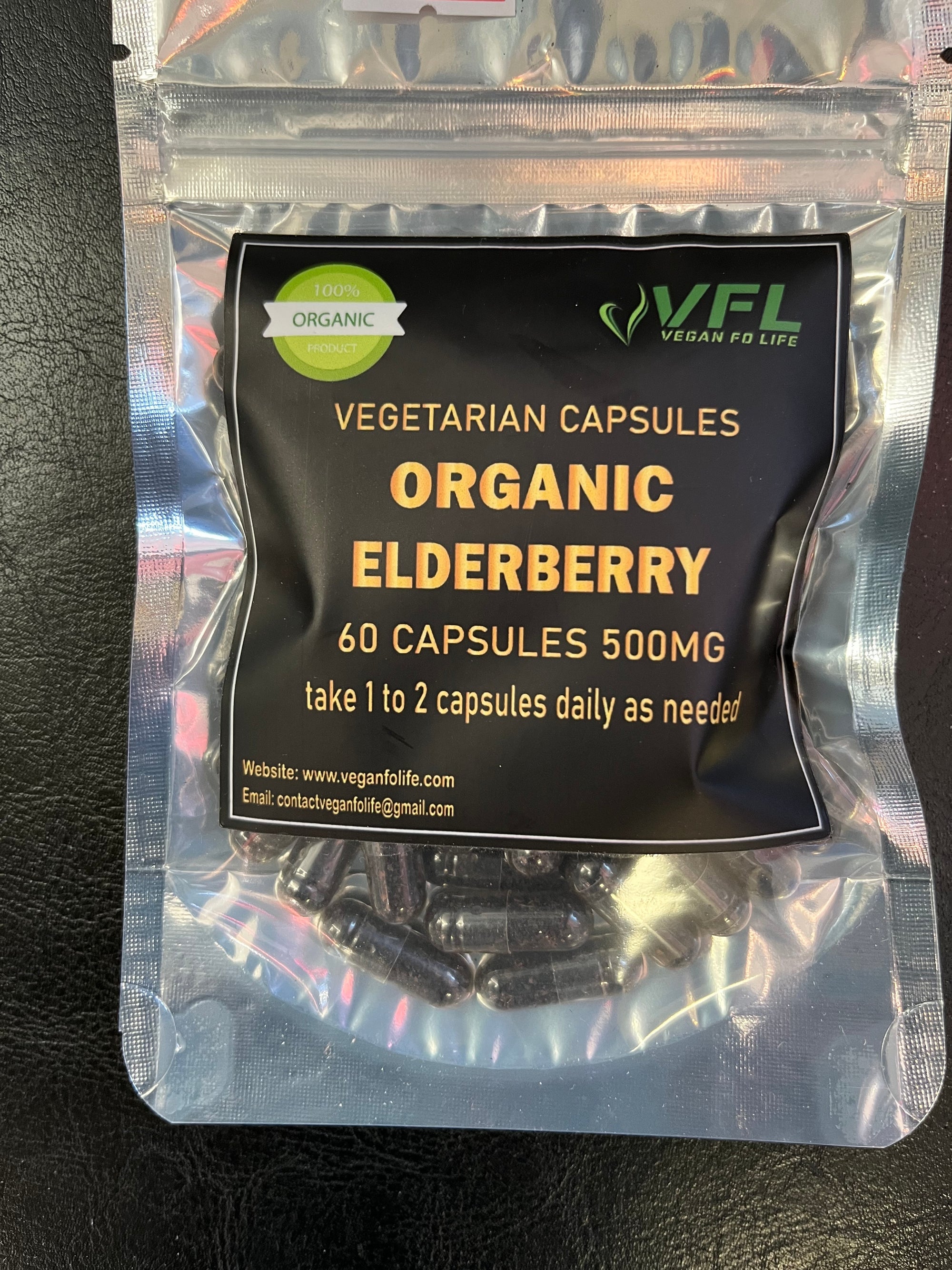 60- Elderberry Capsules