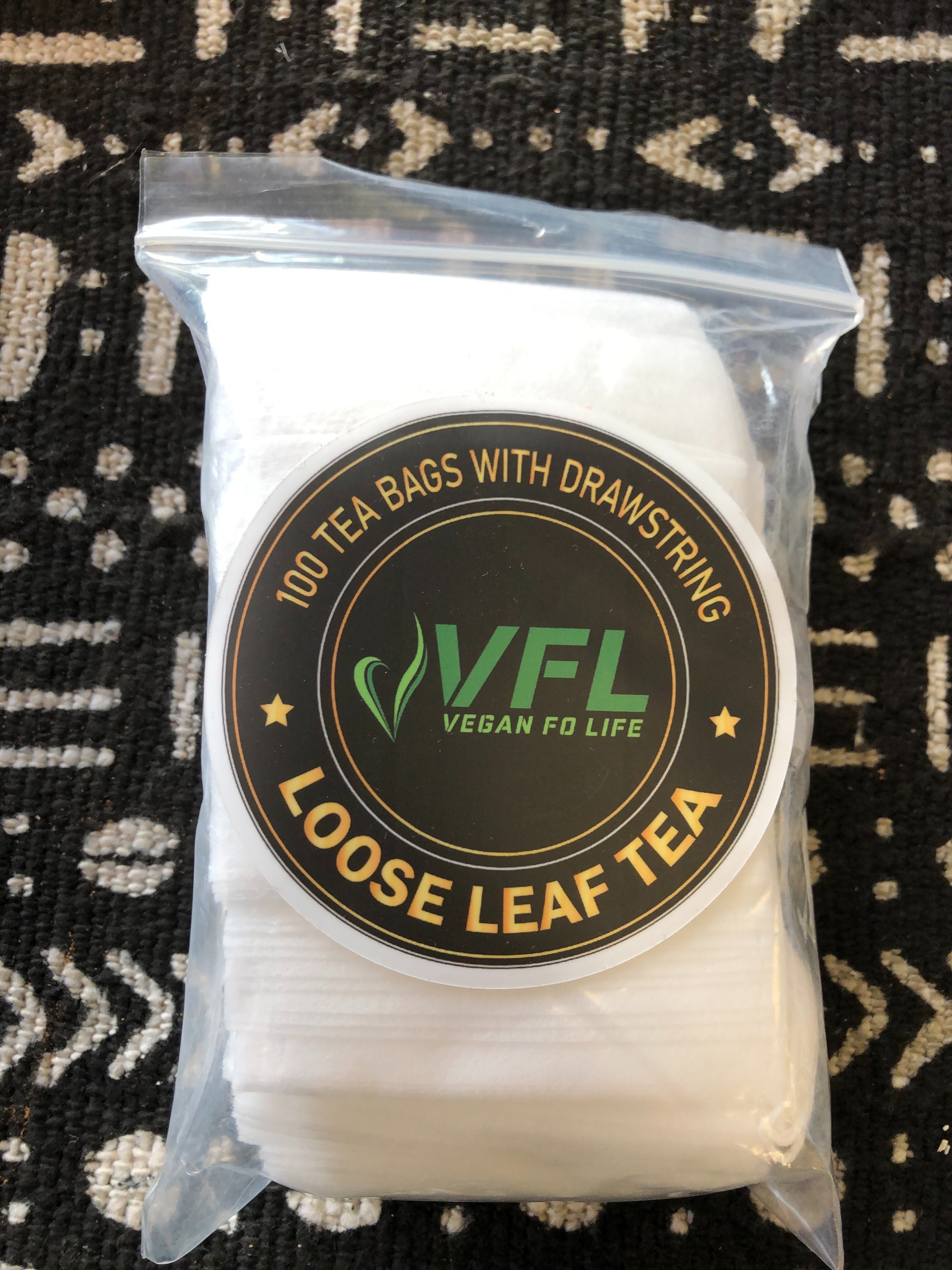 100 ct Tea Bags With Drawstring
